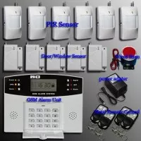Wireless GSM Alarm Rumah Anti Maling (Security System)
