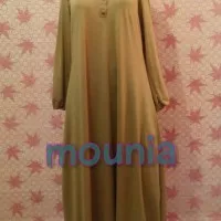 gamis jersey glitter two tones