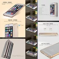 Baseus Arc Bumper Metal Case iPhone 6 Plus