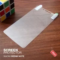 Xiaomi Redmi Note Anti Gores Antigores Screen Protector Guard Clear
