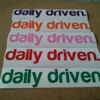 Sticker Daily Driven JDM