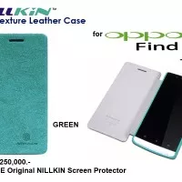 OPPO Find 5 X909 : NILLKIN Tree Texture Leathercase FREE SP