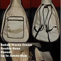 Semigigbag Gitar Akustik Tipe 4 Cream