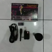 Mic Single Wireless Murah dan Berkualitas Suara Bagus Homic HM-308