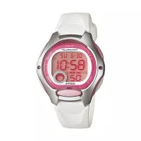 Casio Digital LW-200-7AV - Wanita - Putih Pink - Resin - Jamdunia