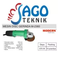 Mesin Gerinda / Grinda Tangan 4inch MODERN M2360 / M 2360 / M-2360