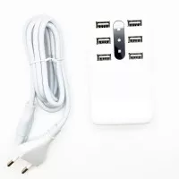 Charger USB 6 Port 8.4A with Cable