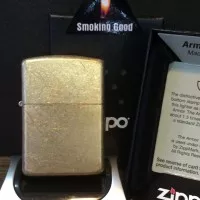 Zippo Original case Armor tumbled brass 28496