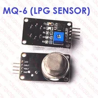 LPG GAS SENSOR MQ6 MQ-6 - SMOKE RESISTANT - COCOK UNTUK ARDUINO, DSJ