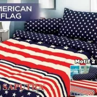 Sprei Saputra American Flag 120x200