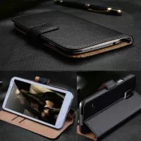 Luxury Leather Flip Case Wallet Cover Magnet Galaxy Note 2