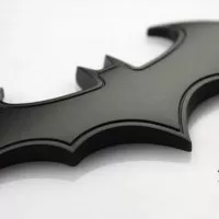 Emblem Mobil Logo Superhero Batman Hitam