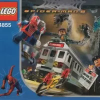 LEGO 4855 SPIDER - MAN Spider-Man's Train Rescue