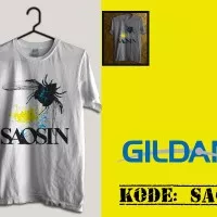 kaos musik saosin-kaos band original gildan softstyle