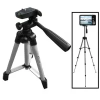 Weifeng Portable Tripod Stand 4-Section Aluminum Legs with Brace
