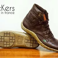 kickers boot krs high quality brown