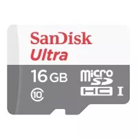 MICRO SD - SanDisk ULTRA microSDHC Card UHS-I Class 10 (48MB/s) 16GB