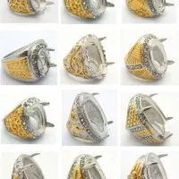 Ikat cincin titanium impor ring emban import cangkang kokot cangkok