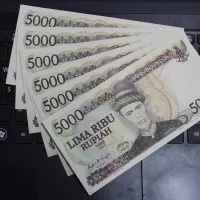 Uang Kuno / Uang Lama / Uang Mahar: 5000 rupiah 1986 (Teuku Umar)