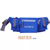 tas pinggang sepeda biru nordend b233 (waist bag,tas sepeda)