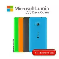 Back Cover Case Microsoft Lumia 535 + Bonus Tempered Glass (PREMIUM)
