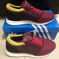 Adidas Los Angeles Merah Kuning Size 42. Sepatu Casual/ Sneaker