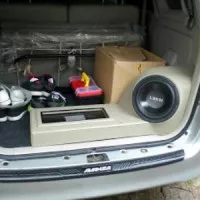 custom audio box speaker avanza xenia + tempat power