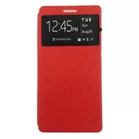 Ume Enigma Case Samsung Galaxy J5 Flip Cover - Merah