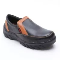 Octopus Sepatu Safety Industrial/ Safety Shoes OX 303-Hitam kombinasi