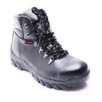 Octopus Sepatu Safety Industrial/ Safety Shoes OX 605X #6" - Hitam