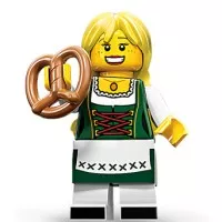 lego minifigures series 11 pretzel girl (no.3)