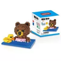 Lego Nano Block Linkgo Brown 9615
