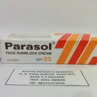 PARASOL SPF 33 20gr ( FACE SUNBLOCK CREAM )