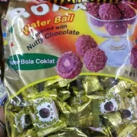 Apollo Roka wafer ball Wafer Bola Coklat isi 80pc Wafer Ball Chocolate