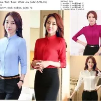 21909 BLUE/RED/ROSE/WHITE LOW COLLAR OFFICE SHIRT IMPORT