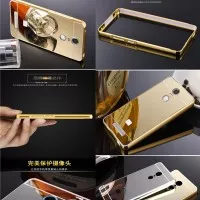 Metal Bumper Mirror Back Hard Casing Cover Case Xiaomi Redmi Note 3