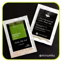 Matcha Greentea Latte Powder (Bubuk Greentea Latte) Sachet 23gr