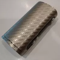 Skin / Sticker Box Mod carbon / kevlar transparan Vaporflask Lite