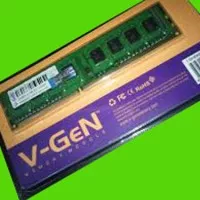 MEMORY RAM  DDR3 2GB PC-10600 > untuk PC Desktop V-GEN
