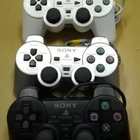 Stick PS2 Original Dari mesin WARNA PUTIH (GARANSI MONEY BACK 3 BULAN)