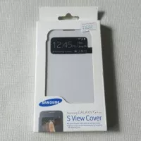 Flip Cover Samsung Galaxy S4 Mini Original S View Cover