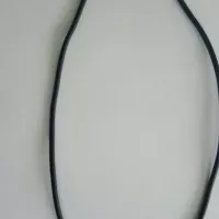 kalung karet perak bali 60cm 3mm