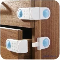 Door Fridge Drawers Cabinet Safety Lock For Kids Baby / kunci pengaman