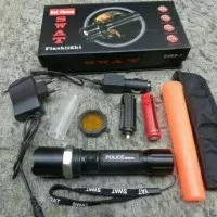 Senter Swat Police Bai Chuan 8460-1 Flashlight