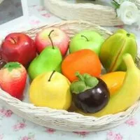 buah untuk pajangan jus/buah contoh etalase/buah mainan/buah-buahan