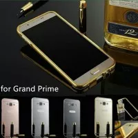 Bumper Case Mirror Samsung Galaxy Grand Prime