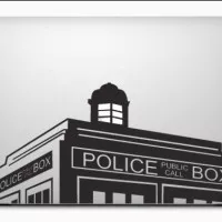 Decal Macbook Sticker - Doctor Who Tardis (Police Public Call Box)