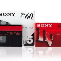 Kaset Sony Mini DV 60 menit