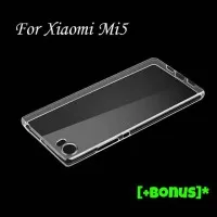 [+Bonus!] Mi5 Ultrathin softcase silicon Case soft xiaomi ultra thin