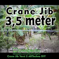 3,5 meter Crane Jib Portal Jib Mini Jib Portable ARTechno DIY